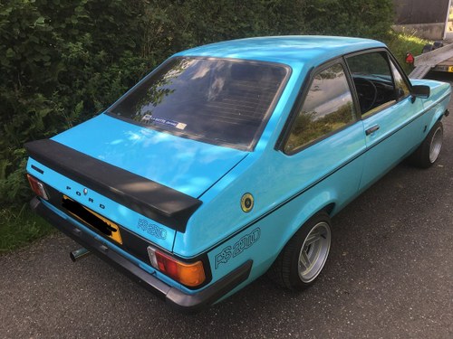 1980 Escort Mk2 RS2000, Zetec, Atlas, Fast Road VENDU