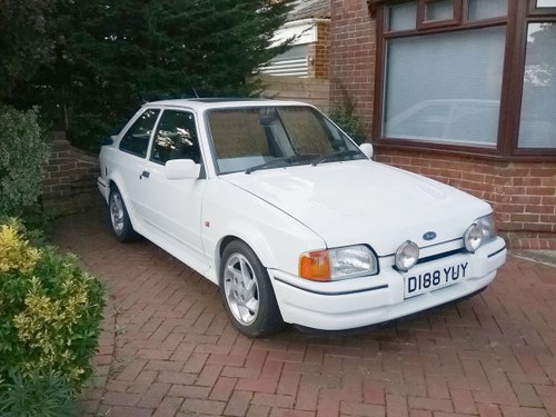 1989 Ford Escort RS Turbo For Sale by Auction