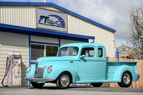 1941 Ford F1 Pickup Custom Extended Cab Rare 1 off made $35. For Sale