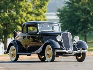 1934 Ford V-8 DeLuxe Five-Window Coupe  For Sale by Auction