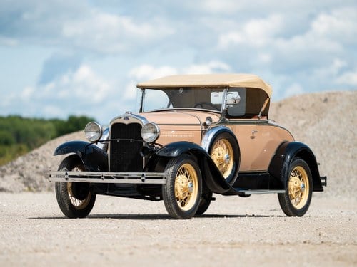 1931 Ford Model A DeLuxe Roadster  For Sale by Auction