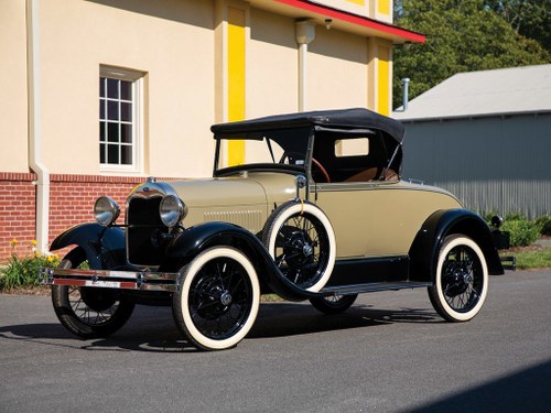 1928 Ford Model A Roadster  For Sale by Auction