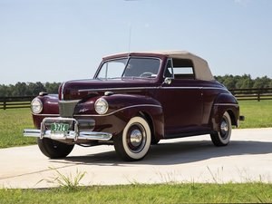 1941 Ford V-8 Super DeLuxe Convertible Coupe  For Sale by Auction