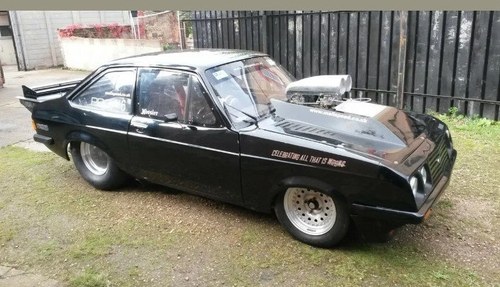 LOT 36: A 1980 Ford Escort RS2000 drag racer - 03/11/19  For Sale by Auction