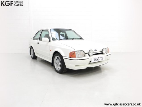 1990 A Stunning 90 Spec Ford Escort RS Turbo with 43,980 Miles VENDUTO