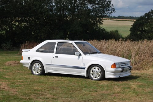 1985 Ford Escort RS Turbo For Sale by Auction