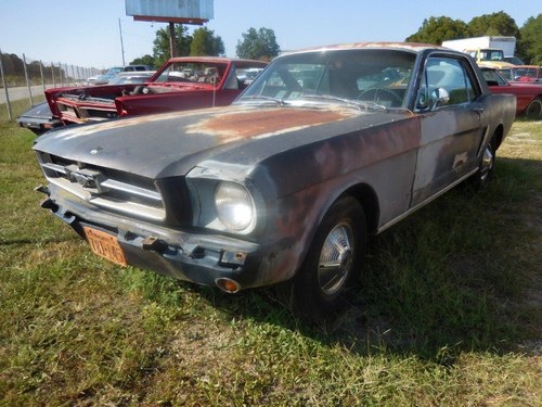 1965 Ford Mustang Coupe Project 289 4 speed Manual $8.9k For Sale