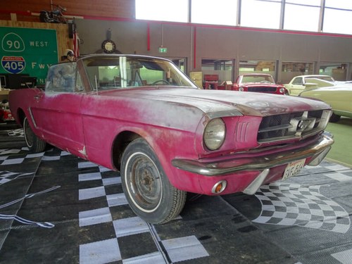 1965 Ford Mustang Cabrio - 6 Cyl. - CA-Imp. - Resto For Sale