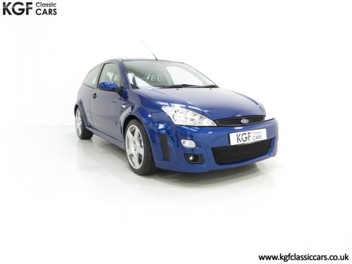 2003 A First Class Ford Focus RS Mk1 With Just 3,994 Miles SÅLD