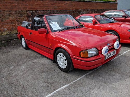 1987 Ford Escort Cabriolet Silver Tag Car For Sale