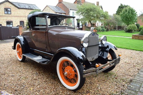 1928 Ford Model A Roadster For Sale by Auction