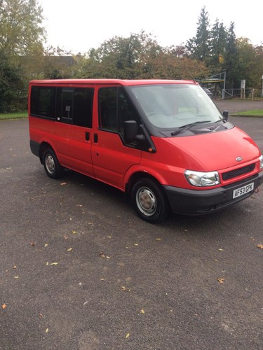 2003 Transit Minibus only 12,000 from new In vendita