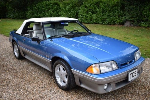 1989 Ford Mustang 5.0 V8 GT 25th Anniversary Edition For Sale