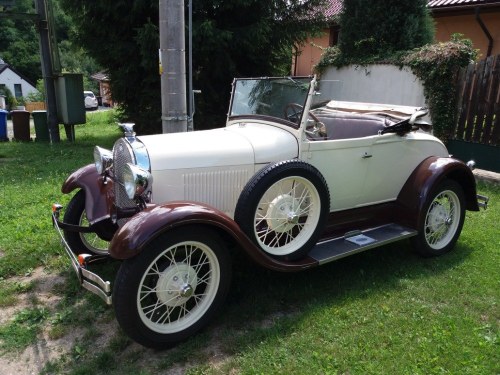 1930 Ford A roadster after restore For Sale