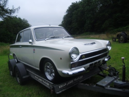 1965 Mk 1 Cortina Recreation in Lotus Colours SOLD