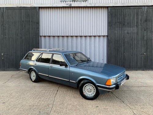 **DECEMBER AUCTION** 1982 Ford Granada 2.8 Ghia For Sale by Auction