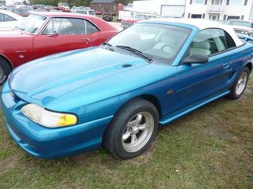 1994 Ford Mustang GT Convertible 5.0 FI Auto Blue $6.9k In vendita