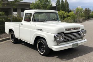 1959 Ford F-100 Pick-Up Truck = Solid Driver V-8 Manual $12. For Sale