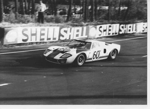 1966 Fia mk1 ford gt40 with le mans 66 race history In vendita