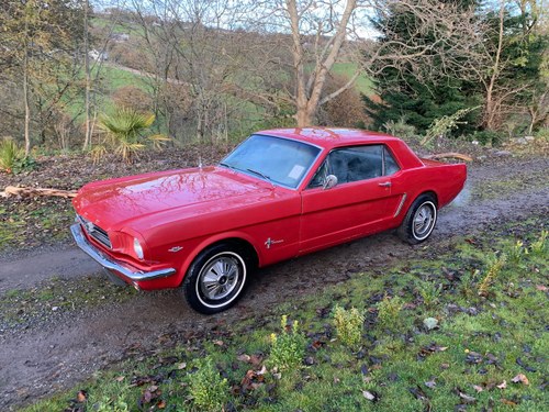 1965 Ford Mustang 302 V8 Automatic Candy Apple Red For Sale