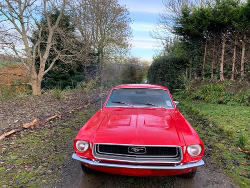 Ford Mustang 1968 289 V8 Auto Disc Br Lipstick Red For Sale