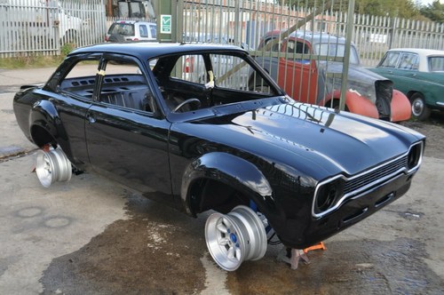 1974 FORD ESCORT MEXICO MK1 FACTORY BLACK  SOLD
