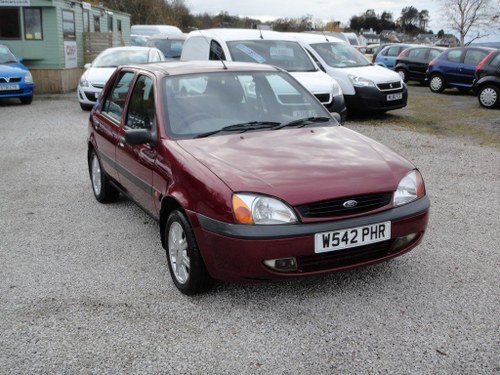 2000 FORD FIESTA 1.25 ZETEC **ONLY 33,000 MILES** FSH For Sale