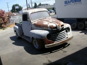1949 F-1 SHORTBED CALIFORNIA PROJECT  $8750 SHIPPING INCLUDED For Sale