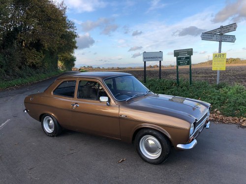 Ford Escort Mk1 1600 Mexico, 1972.   Rare in Tawny Brown Met For Sale