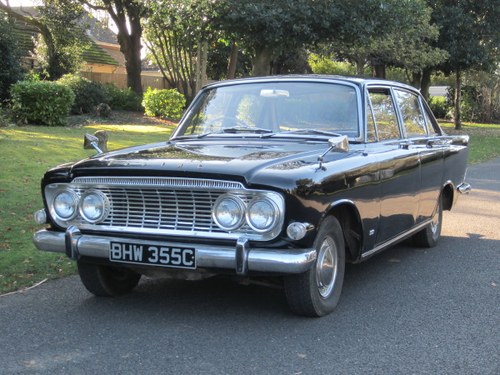 1965 Ford Zodiac Mk3 in Excellent Condition. 12 months MOT. For Sale
