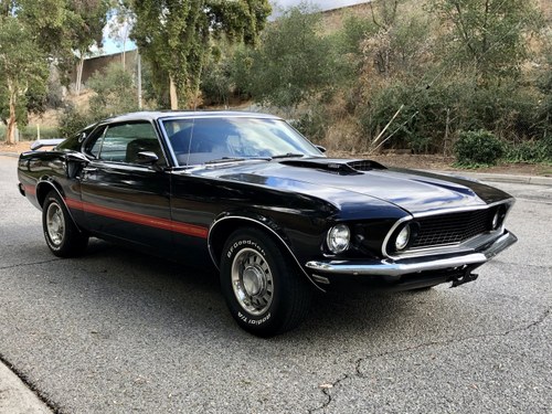 1969 FORD MUSTANG MACH 1 SOLD