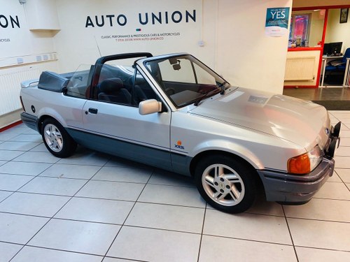 1988 FORD ESCORT XR3i CABRIOLET SPECIAL EDITION For Sale
