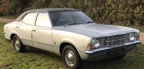 1971 Mk3 Ford Cortina 1600 Base In vendita