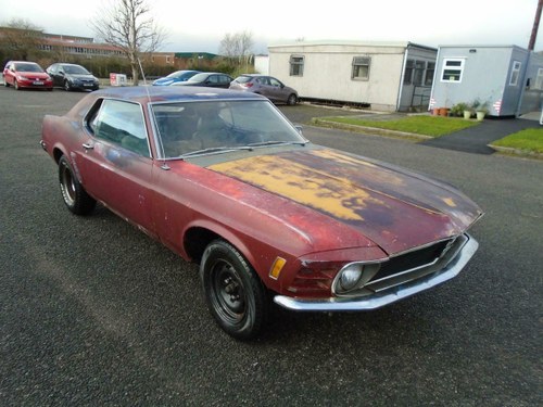 FORD MUSTANG 3.3 AUTO LHD COUPE (1969) SOLID  VENDUTO
