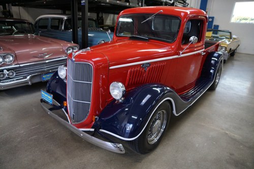 1936 All original steel Ford Flathead V8 Custom Pick Up SOLD