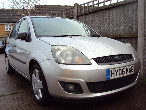 2006 Ford Fiesta Zetec Climate– 1.4 Petrol -5 Door–  With History For Sale
