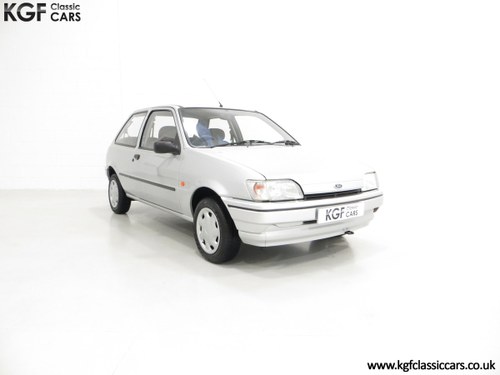 1996 A Ford Fiesta Mk3 Cabaret with 15,210 Miles. SOLD