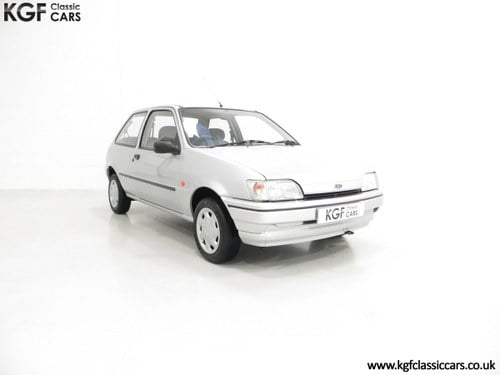 1996 A Ford Fiesta Mk3 Cabaret with 15,210 Miles. VERKAUFT