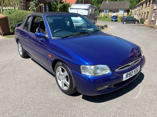 1998 Ford Escort Ghia Cabrio For Sale by Auction