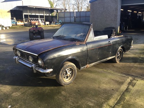1970 Ford mk2 cortina crayford restoration project. For Sale