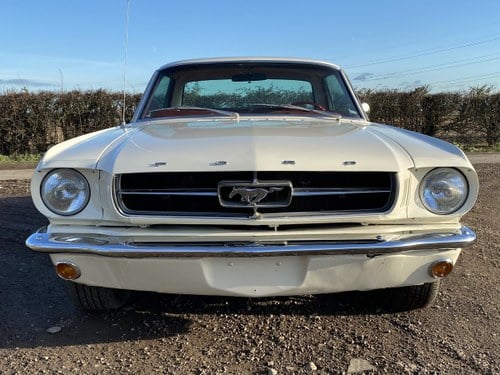 1965 Wimbledon White V8 Ford Mustang Auto SOLD