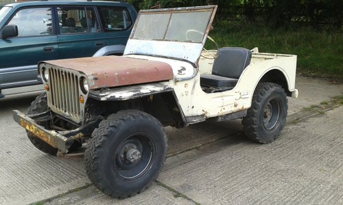 1945 FORD GPW WW2 MILITARY JEEP SOLD