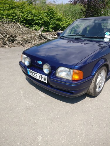 1990 Ford escort XR3i MK4 se500 ALL BLUE open to offers In vendita