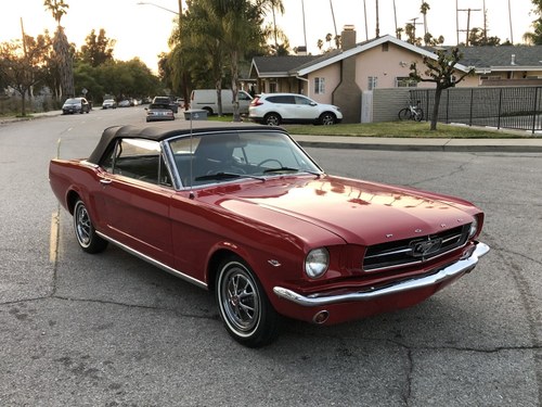 1966 Ford Mustang Convertible SOLD