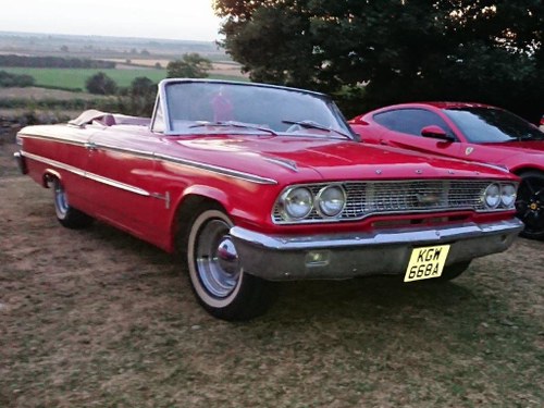 1963 Ford Galaxie Convertible at ACA 25th January  For Sale