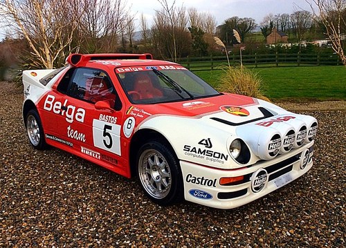 1986 FORD RS200 EVO BELGA TEAM RECREATION COSWORTH 2WD STUNNER  For Sale