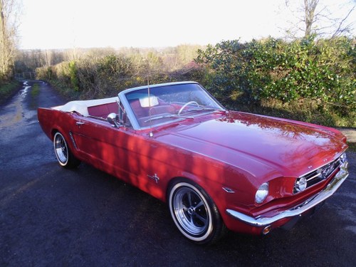 1966 Mustang convertible V8 SOLD