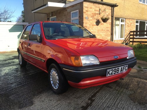 1992 Time Warp Ford Fiesta MK3 LX VERKAUFT