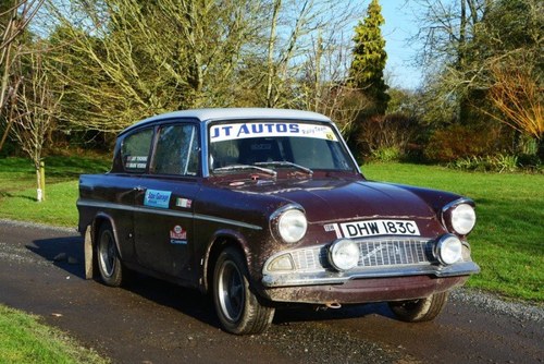1965 Ford Anglia Super 105E Race Car For Sale by Auction