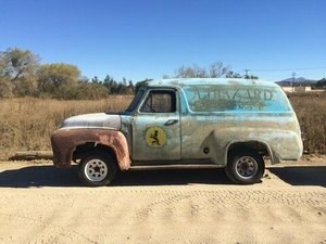 1955 Ford F100 Panel Van US Import classic pickup hot rod fo SOLD